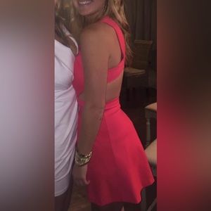 Amanda Uprichard - Wallis Dress in Electric Rouge